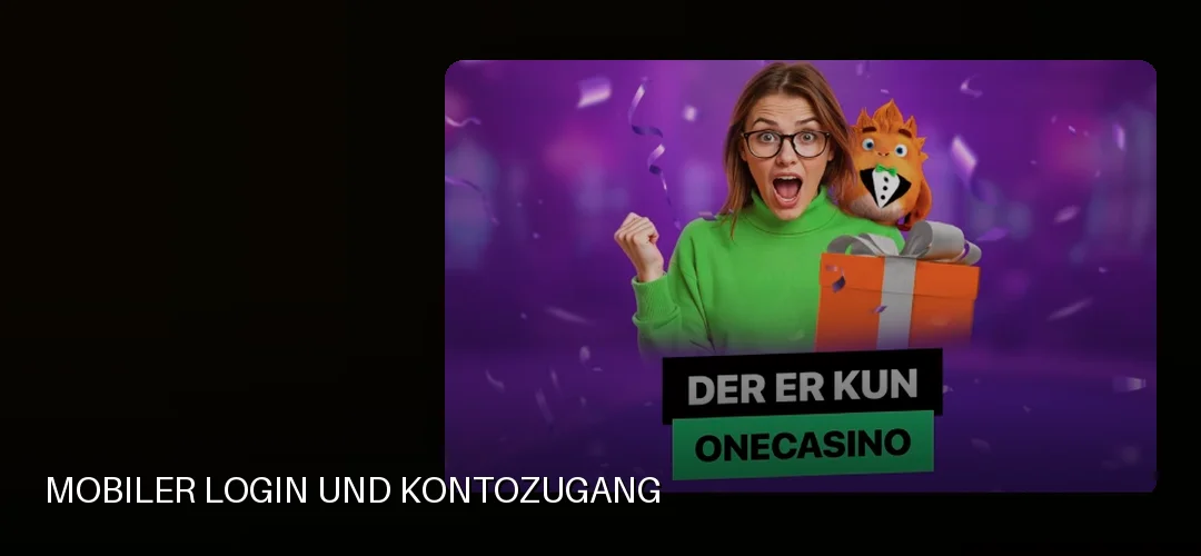 One Casino promotional banner