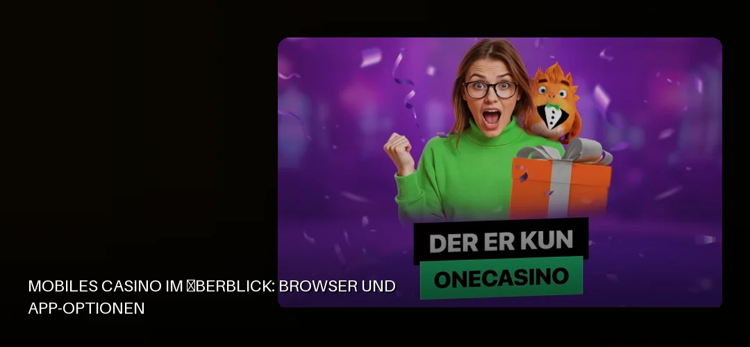 One Casino promotional banner
